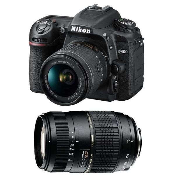 Nikon D7500 + AF-P DX NIKKOR 18-55 mm f/3.5-5.6G VR + Tamron AF 70-300 mm f/4-5,6 Di LD Macro 1/2-3