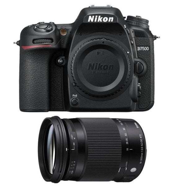 Cámara Nikon D7500 + Sigma 18-300 mm f/3,5-6,3 DC OS HSM Contemporary-3