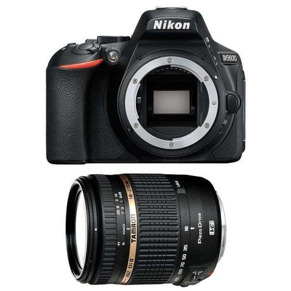 Appareil photo Reflex Nikon D5600 + Tamron AF 18-270 mm F3.5-6.3 Di II VC PZD-4