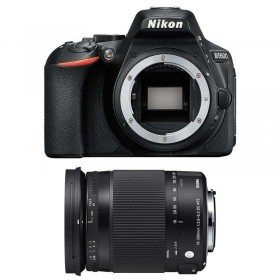 Appareil photo Reflex Nikon D5600 + Sigma 18-300 mm F3,5-6,3 DC OS HSM Contemporary Macro-4