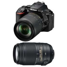 Cámara Nikon D5600 + AF-S DX 18-105 mm f/3.5-5.6G ED VR + AF-S DX 55-300 mm f/4.5-5.6 G ED VR-4
