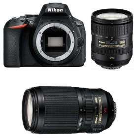 Cámara Nikon D5600 + AF-S DX 16-85 mm f/3.5-5.6G ED VR + AF-S 70-300 mm f/4.5-5.6 G IF-ED VR-4