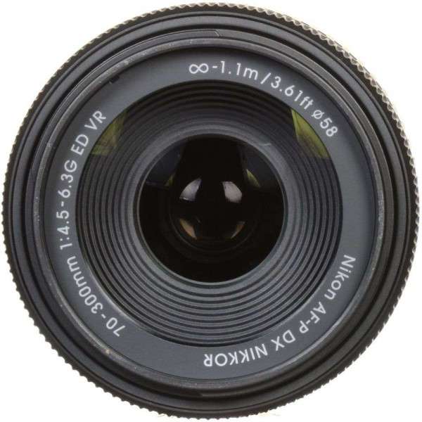 Objetivo Nikon AF-P DX 70-300 f/4.5-6.3 G ED VR-8