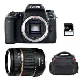 Canon EOS 77D + Tamron AF 18-270 mm f/3.5-6.3 Di II VC PZD + Bag + SD 4Go-1