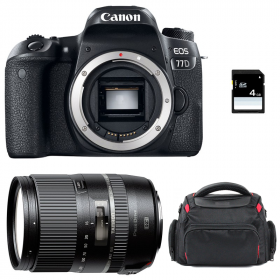 Canon EOS 77D + Tamron 16-300 mm f/3.5-6.3 Di II VC PZD MACRO + Bag + SD 4Go-1