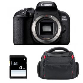 Appareil photo Reflex Canon 800D Nu + Sac + SD 4Go-1
