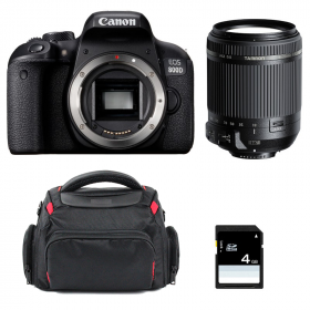 Canon EOS 800D + Tamron 18-200mm F/3.5-6.3 Di II VC + Bag + SD 4Go-1
