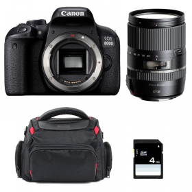 Appareil photo Reflex Canon 800D + Tamron 16-300 mm F3.5-6.3 Di II VC PZD MACRO + Sac + SD 4Go-1