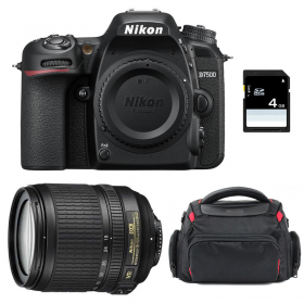 Nikon D7500 + AF-S DX 18-105 mm f/3.5-5.6G ED VR + Bag + SD 4Go-1