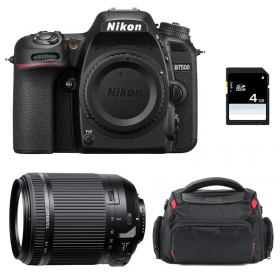 Appareil photo Reflex Nikon D7500 + Tamron 18-200 mm F3.5-6.3 Di II VC + Sac + SD 4Go-1