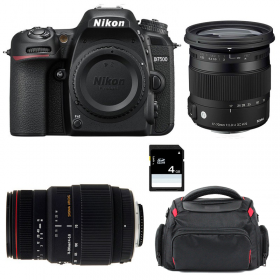 Nikon D7500 + Sigma 17-70 mm f/2,8-4 DC Macro OS HSM Cont. + Sigma 70-300 mm f/4-5,6 DG APO Macro + Sac + SD4Go-1