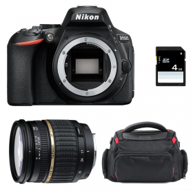 Appareil photo Reflex Nikon D5600 + Tamron SP AF 17-50 mm F2,8 XR Di II LD + Sac + SD 4Go-1