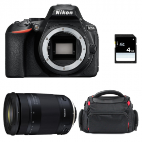 Nikon D5600 + Tamron 18-400mm f/3.5-6.3 Di II VC HLD + Bag + SD 4Go-1