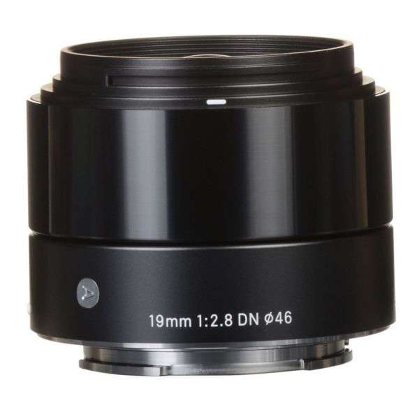 Sigma 19mm F2.8 DN "A" Negro - Sony E - Objetivo Sigma-3