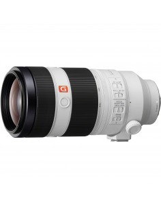 Objectif Sony FE 100-400mm F4.5-5.6 GM OSS avec mise au point et commandes visibles Objectif Sony FE 100-400mm F4.5-5.6 GM OSS avec mise au point et commandes visibles