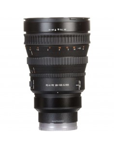 Objectif Sony SEL FE PZ 28-135 mm F4 G OSS pour monture E, avec zoom motorisé et stabilisation d'image Objectif Sony SEL FE PZ 28-135 mm F4 G OSS pour monture E, avec zoom motorisé et stabilisation d'image
