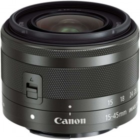 Objetivo Canon EF-M 15-45mm F3.5-6.3 IS STM Negro-6
