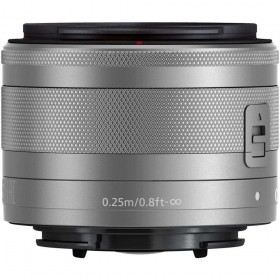 Objetivo Canon EF-M 15-45mm F3.5-6.3 IS STM Silver-1