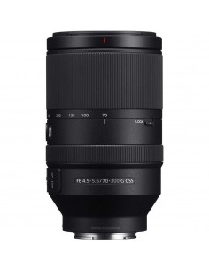 Sony FE 70-300mm F4.5-5.6 G OSS - Vue principale Sony FE 70-300mm F4.5-5.6 G OSS - Vue principale