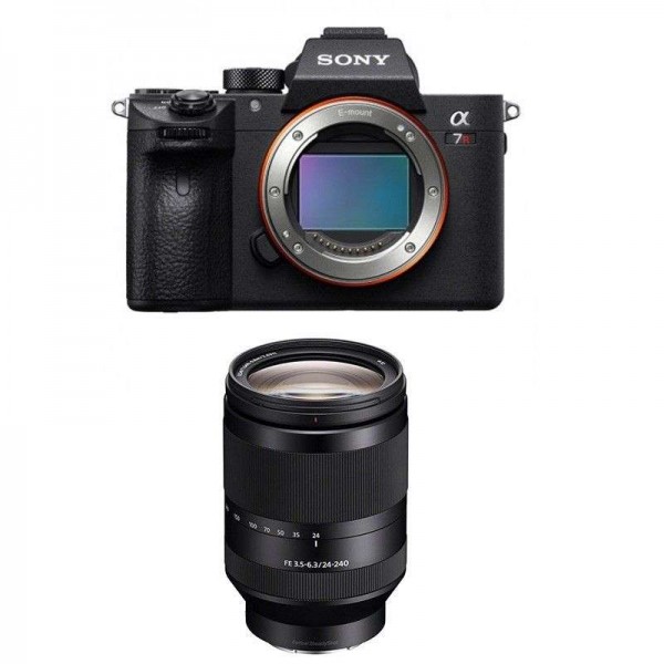 Appareil photo hybride Sony A7R III + SEL FE 24-240 mm F3.5-6.3 OSS-4