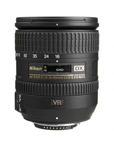 Nikon Nikkor 16-85mm f/3.5-5.6G ED VR AF-S DX - Objetivo Nikon-2