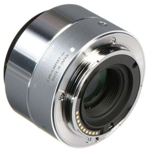 Sigma 30 mm F2.8 DN ART Silver Sony E - Objectif photo-1