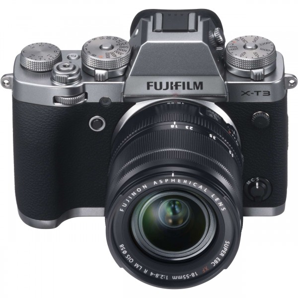 Fujifilm X T3 Silver  Fujinon  XF  18 55 mm f 2 8 4 R LM 