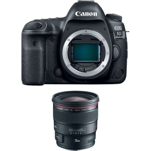 Canon 5D Mark IV + EF 24mm f/1.4L II USM - Cámara reflex-1