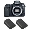 Canon EOS 6D Mark II + 2 Canon LP-E6N|MCZ DIRECT
