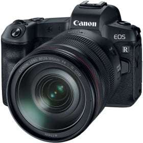 Appareil photo hybride Canon R + RF 24-105 mm F4L IS USM + Canon EF R-1