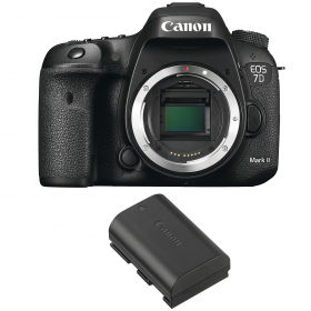 Appareil photo Reflex Canon 7D Mark II + Canon LP-E6N-1