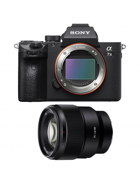 Sony A7 III + Sony FE 85mm F1.8 - Camara mirrorless|MCZ DIRECT
