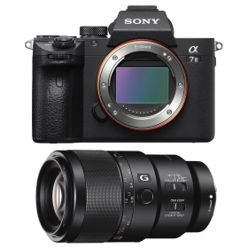 Appareil photo hybride Sony A7R III + Sony FE 90mm F2.8 Macro G OSS-1