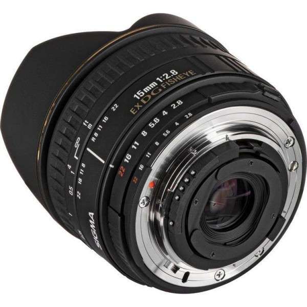 Sigma 15mm F2.8 EX DG Diagonal Fisheye (Nikon) - Objetivo Sigma-1