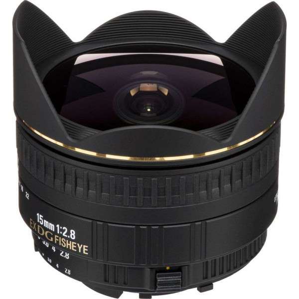 Sigma 15mm F2.8 EX DG Diagonal Fisheye Nikon - Objectif photo-5