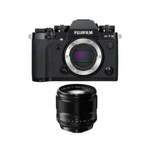 Fujifilm X-T3 Black + Fujinon XF 56mm f/1.2 R-4