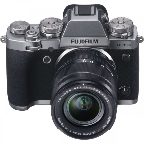 Appareil photo hybride Fujifilm XT3 Silver + Fujinon XF 18-55 mm F2.8-4 R LM OIS + Fujinon XF 50-140mm F2.8 R LM OIS WR Noir-1