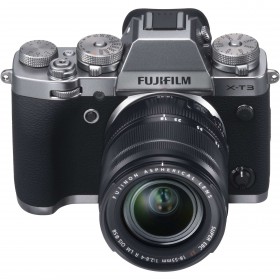 Fujifilm X-T3 Silver + XF 18-55 mm f/2.8-4 R LM OIS Black + XF 55-200mm F3.5-4.8 R LM OIS Black-1