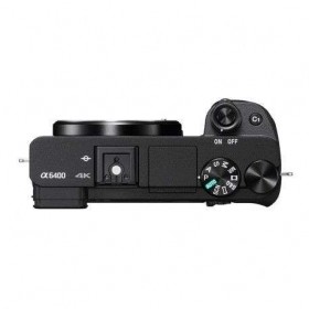 Sony A6400 Nu Noir + SEL E PZ 16-50 mm f/3,5-5,6 OSS - Vue arriere