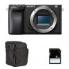 Sony A6400 Cuerpo Negro + Bolsa + SD 4 Go - Cámara mirrorless|MCZ DIRECT