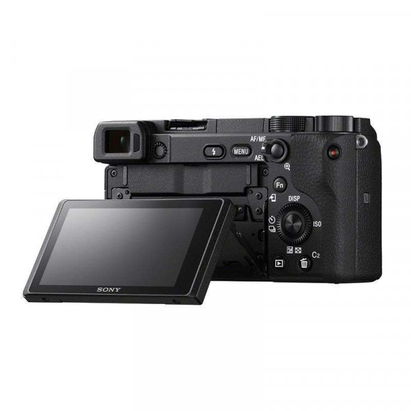 Sony Alpha 6400 Body Black + SEL E PZ 16-50 mm f/3,5-5,6 OSS + Bag + SD 4 Go-1