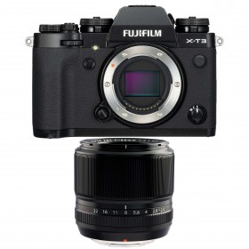 Fujifilm X-T3 Black + Fujinon XF 60mm f2.4 R-4