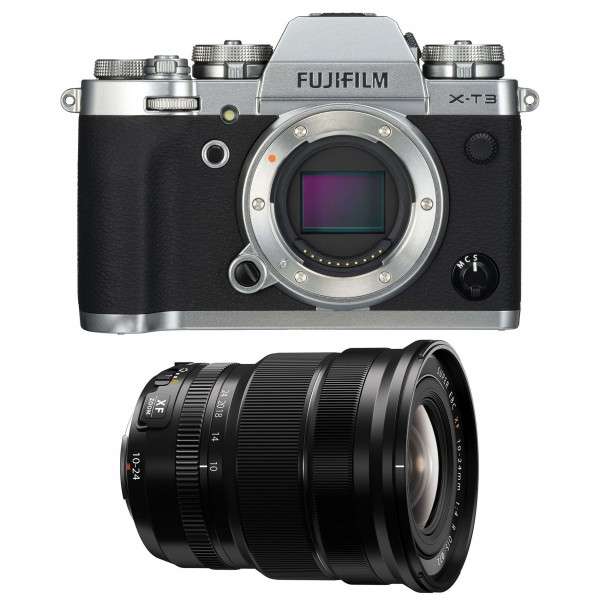 Fujifilm X-T3 Silver + Fujinon XF 10-24mm F4 R OIS Black-4