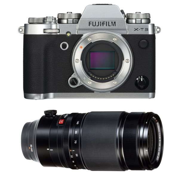 Fujifilm X-T3 Silver + Fujinon XF 50-140mm F2.8 R LM OIS WR Black-4
