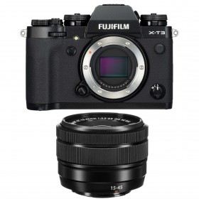 Fujifilm X-T3 Black + Fujinon XC 15-45mm F3.5-5.6 OIS PZ-4