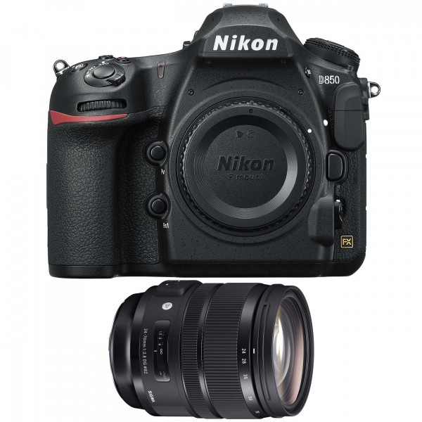 Nikon D850 Cuerpo + Sigma 24-70mm F2.8 DG OS HSM Art - Cámara reflex-11