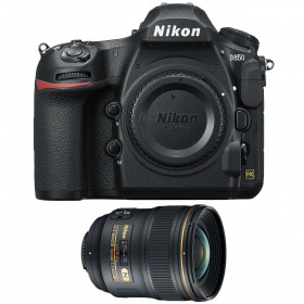 Cámara Nikon D850 Cuerpo + AF-S Nikkor 24mm f/1.4G ED-11