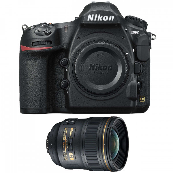 Nikon D850 Nu + AF-S Nikkor 24mm F1.4G ED - Appareil photo Reflex-11