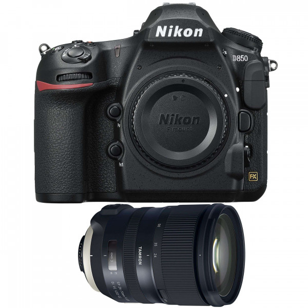 Nikon D850 Cuerpo + Tamron SP 24-70mm F2.8 Di VC USD G2 - Cámara reflex-11