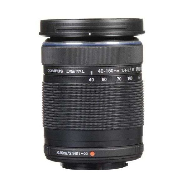 Olympus M.ZUIKO DIGITAL ED 40-150 F4-5.6R Noir - Objectif photo-2